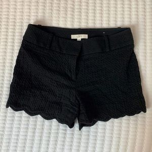 LOFT Scallop Shorts